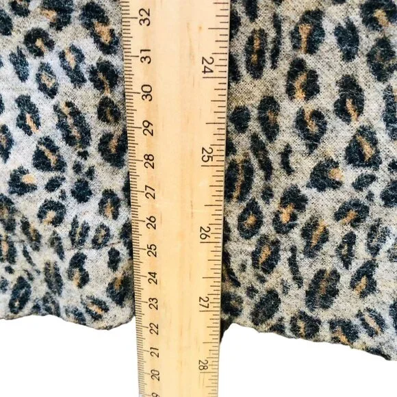 Zara Girls Fleece Leopard Trousers - Picture 4 of 8
